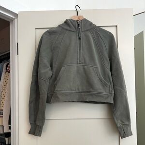 Lululemon Half Zip Scuba Hoodie